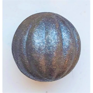 shivler Stahlkugel Kugel Halbkugel Kunstschmiede Metall Ball Zaundekoration