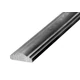 Handlaufprofil, Flachstahl ≠ 50 x 14 mm, gewölbt, Länge 2 Meter